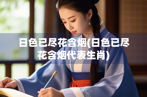 日色已尽花含烟(日色已尽花含烟代表生肖)