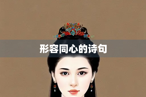 形容同心的诗句