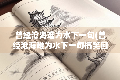 曾经沧海难为水下一句(曾经沧海难为水下一句搞笑回复)