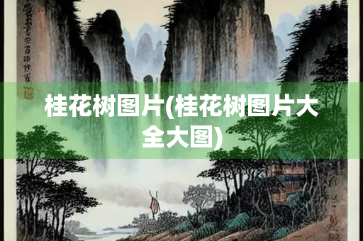 桂花树图片(桂花树图片大全大图)