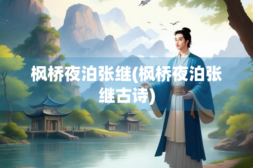 枫桥夜泊张继(枫桥夜泊张继古诗) 枫桥夜泊张继(枫桥夜泊张继古诗)