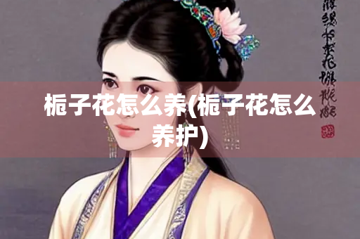 栀子花怎么养(栀子花怎么养护)
