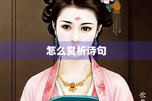怎么赏析诗句