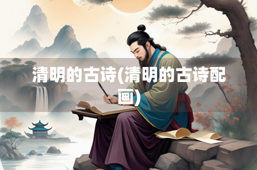 清明的古诗(清明的古诗配画)