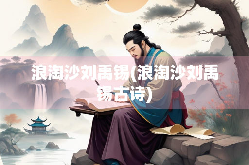浪淘沙刘禹锡(浪淘沙刘禹锡古诗)