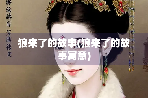 狼来了的故事(狼来了的故事寓意)