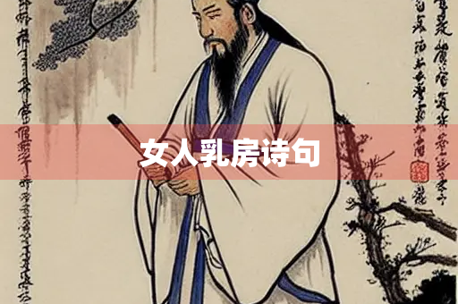 女人乳房诗句