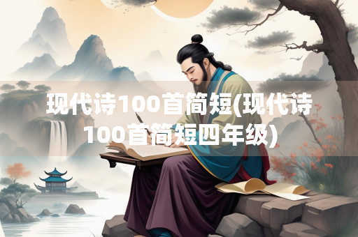 现代诗100首简短(现代诗100首简短四年级)