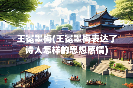 王冕墨梅(王冕墨梅表达了诗人怎样的思想感情)