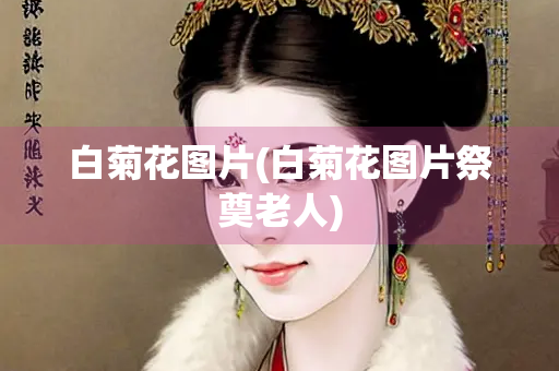 白菊花图片(白菊花图片祭奠老人)