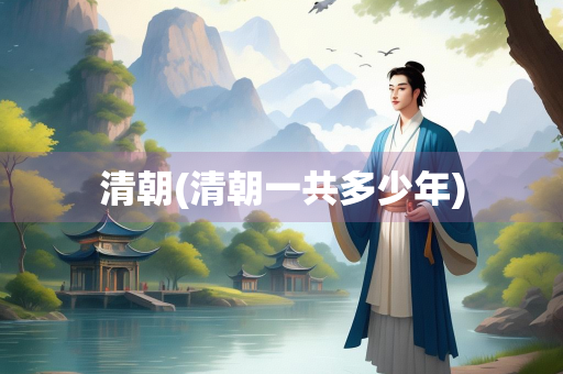 清朝(清朝一共多少年)