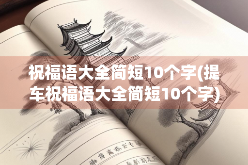 祝福语大全简短10个字(提车祝福语大全简短10个字)