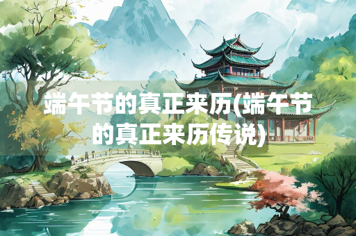 端午节的真正来历(端午节的真正来历传说)