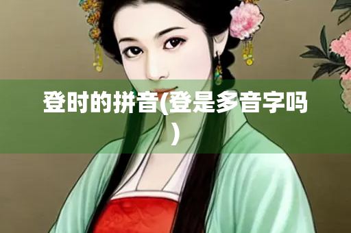 登时的拼音(登是多音字吗)