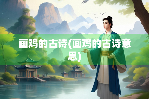 画鸡的古诗(画鸡的古诗意思)