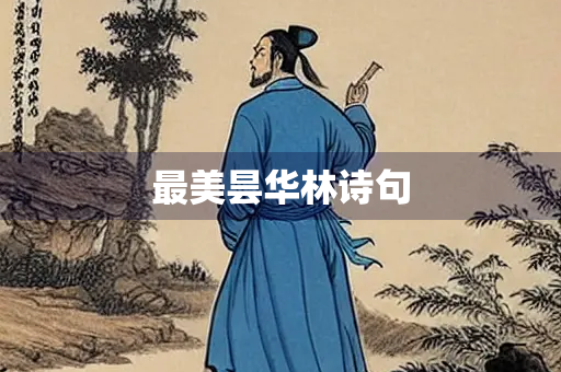 最美昙华林诗句