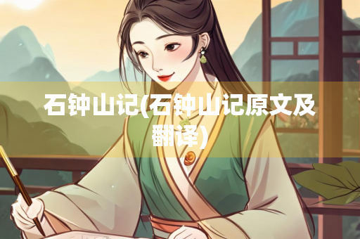 石钟山记(石钟山记原文及翻译)
