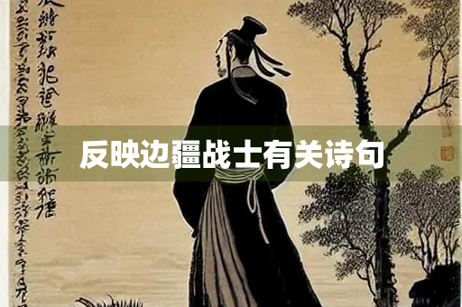 反映边疆战士有关诗句