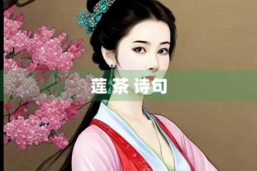 莲 茶 诗句