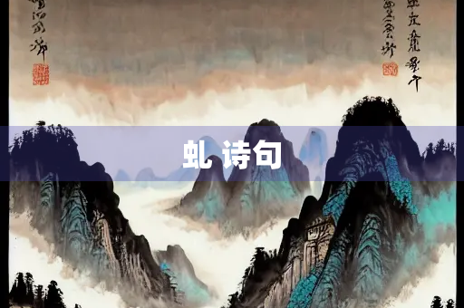 虬 诗句