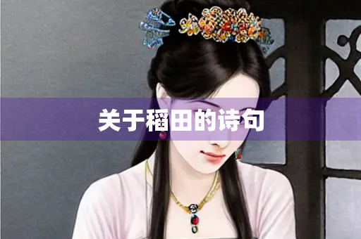 关于稻田的诗句