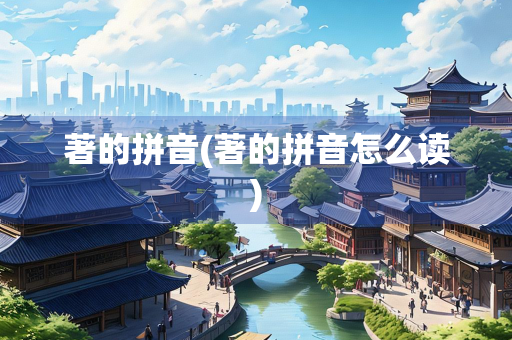 著的拼音(著的拼音怎么读)