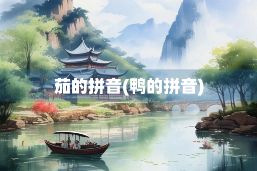 茄的拼音(鸭的拼音)