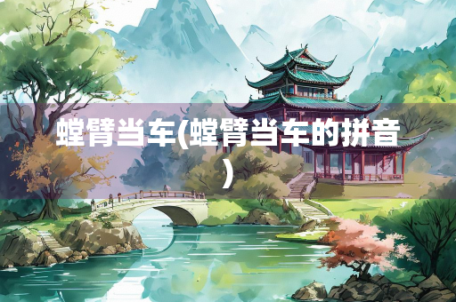 螳臂当车(螳臂当车的拼音)