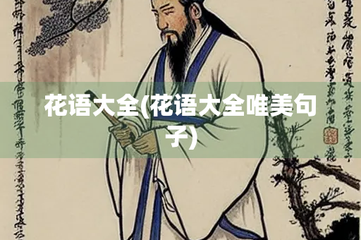 花语大全(花语大全唯美句子)