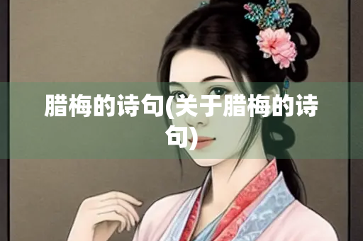 腊梅的诗句(关于腊梅的诗句)