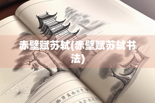 赤壁赋苏轼(赤壁赋苏轼书法)