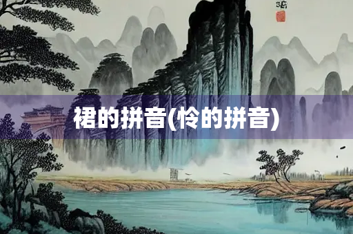 裙的拼音(怜的拼音)