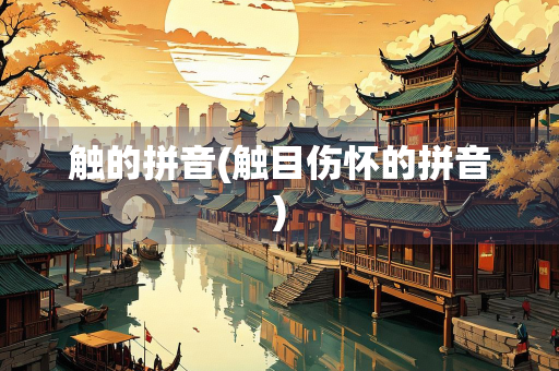 触的拼音(触目伤怀的拼音)