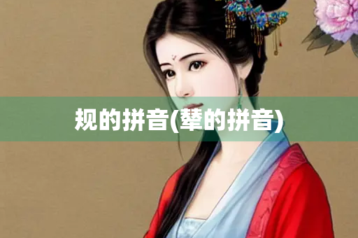规的拼音(辇的拼音)