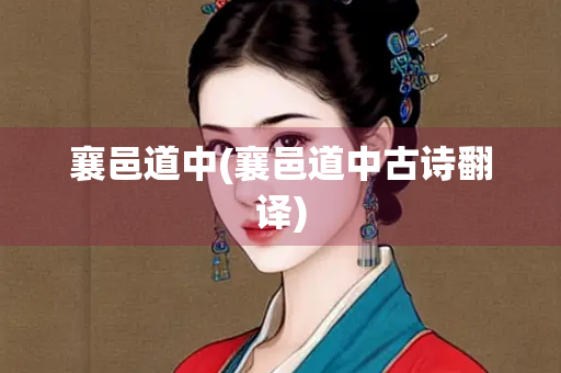 襄邑道中(襄邑道中古诗翻译)