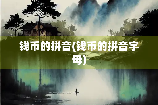 钱币的拼音(钱币的拼音字母)