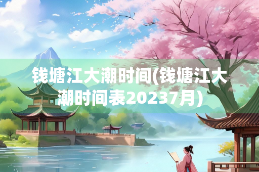钱塘江大潮时间(钱塘江大潮时间表20237月)