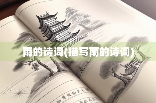 雨的诗词(描写雨的诗词) 雨的诗词(描写雨的诗词)