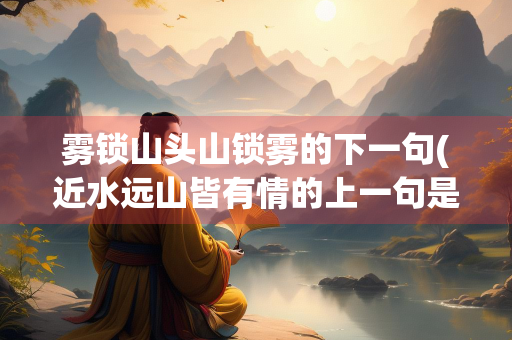 雾锁山头山锁雾的下一句(近水远山皆有情的上一句是什么)