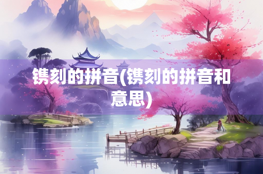 镌刻的拼音(镌刻的拼音和意思)