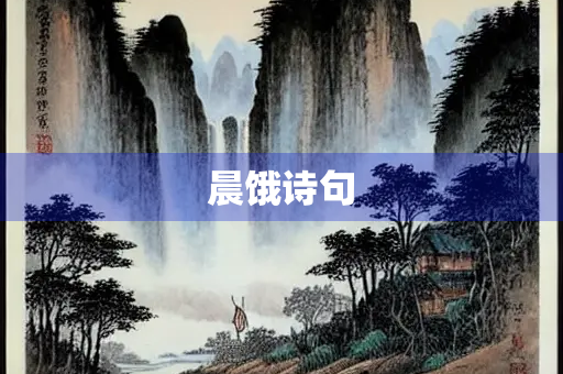 晨饿诗句
