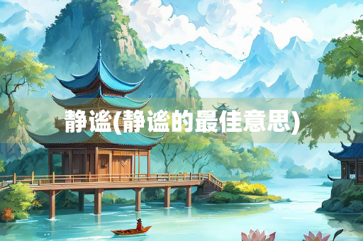 静谧(静谧的最佳意思)