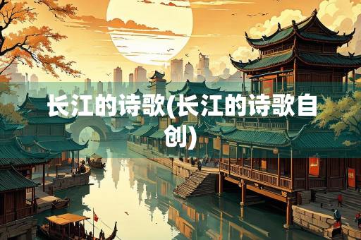 长江的诗歌(长江的诗歌自创)
