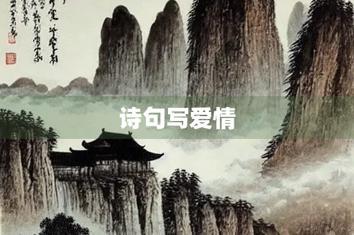 诗句写爱情