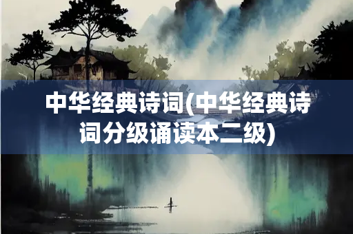 中华经典诗词(中华经典诗词分级诵读本二级)