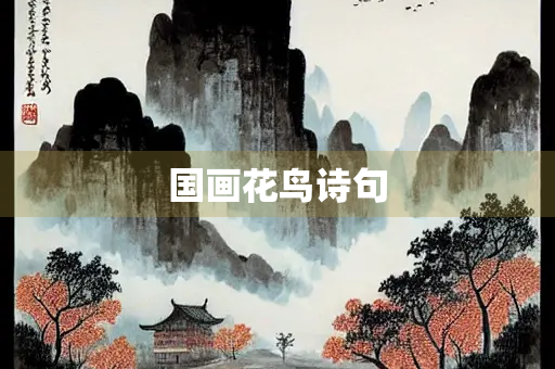 国画花鸟诗句