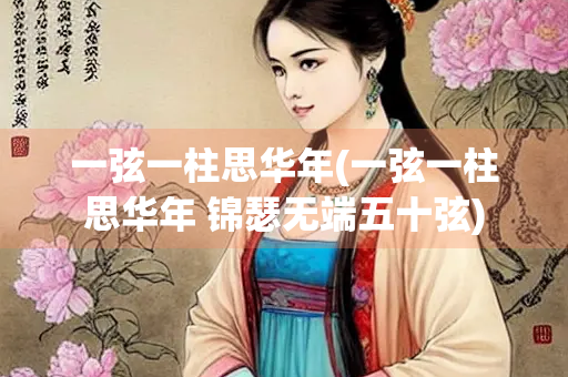 一弦一柱思华年(一弦一柱思华年 锦瑟无端五十弦)