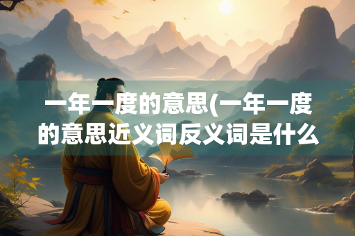 一年一度的意思(一年一度的意思近义词反义词是什么)