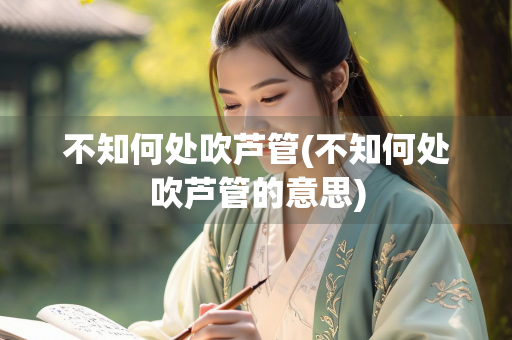 不知何处吹芦管(不知何处吹芦管的意思)