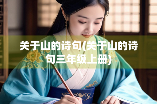 关于山的诗句(关于山的诗句三年级上册)